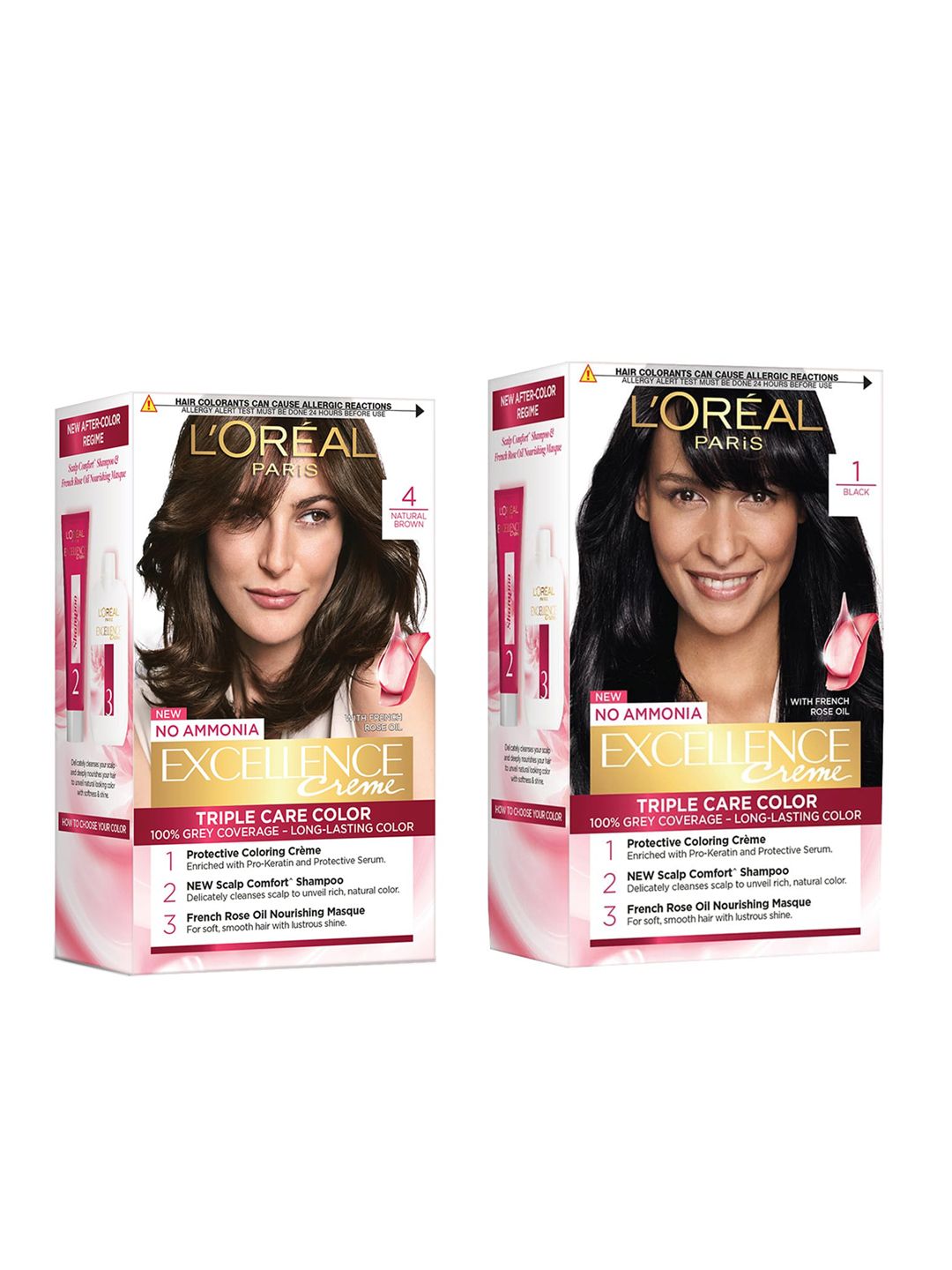 LOreal Paris Set of 2 Excellence Creme Natural Hair Color Price in India