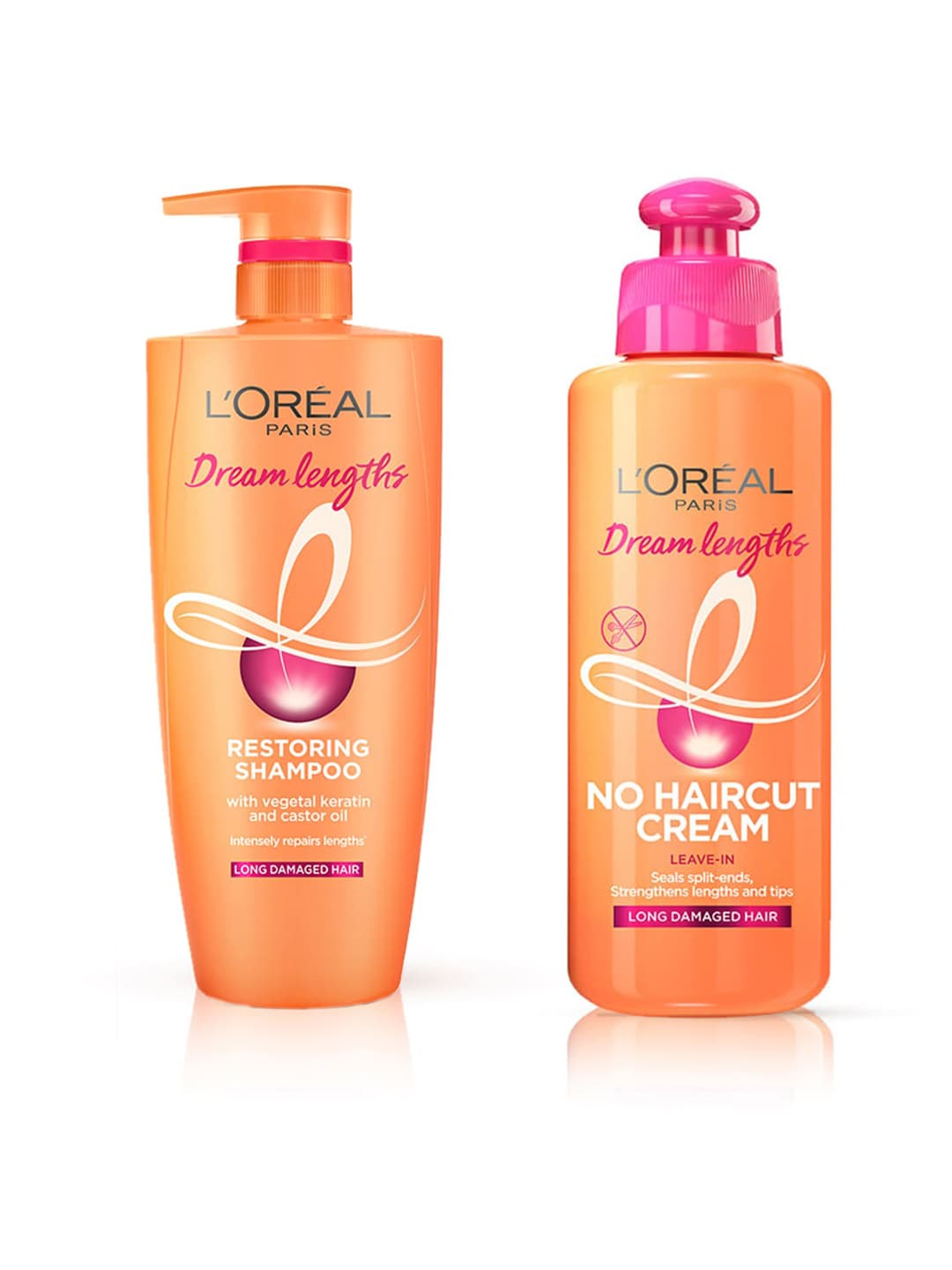 L'Oreal Paris Dream Lengths No Haircut Cream & Restoring Shampoo Price in India