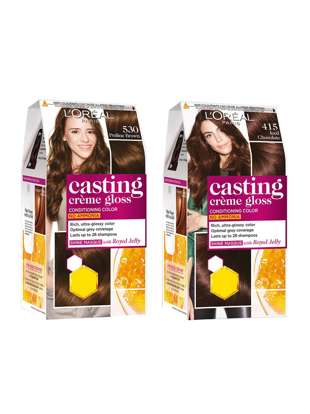 LOreal Paris Set of 2 Casting Creme Gloss Hair Colour Price in India