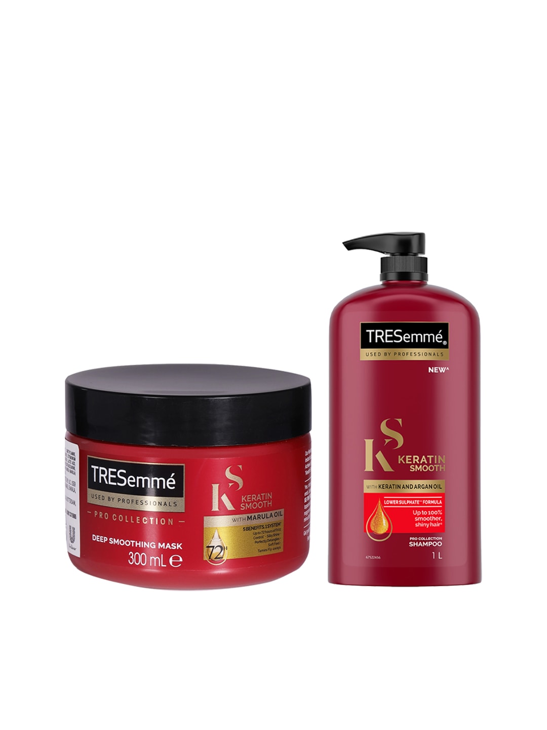 TRESemme Set of Keratin Smooth Pro Collection Deep Smoothening Hair Mask & Shampoo Price in India