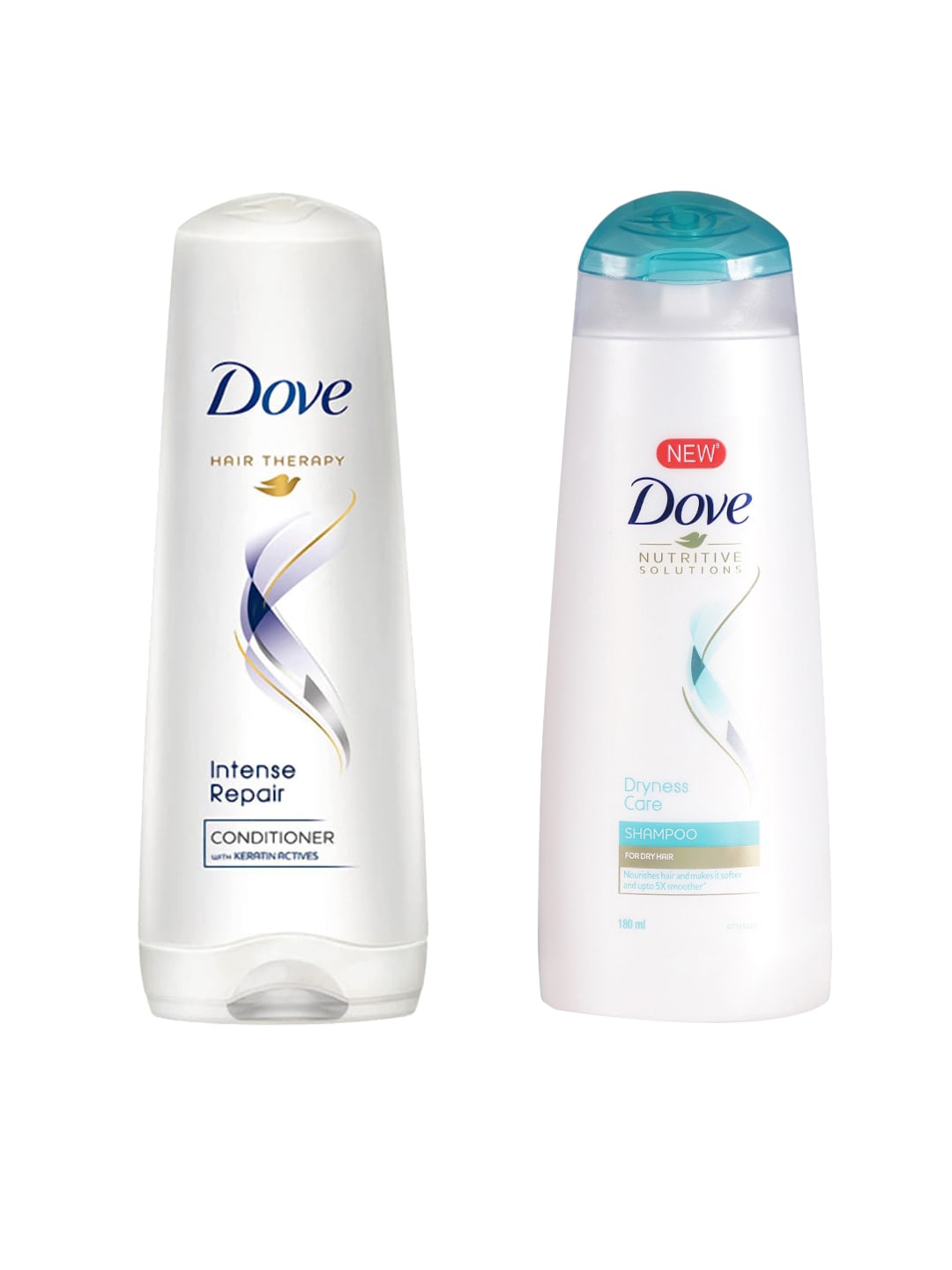 Dove Unisex Intense Repair Conditioner & Nutritive Solutions Dryness Care Shampoo Price in India