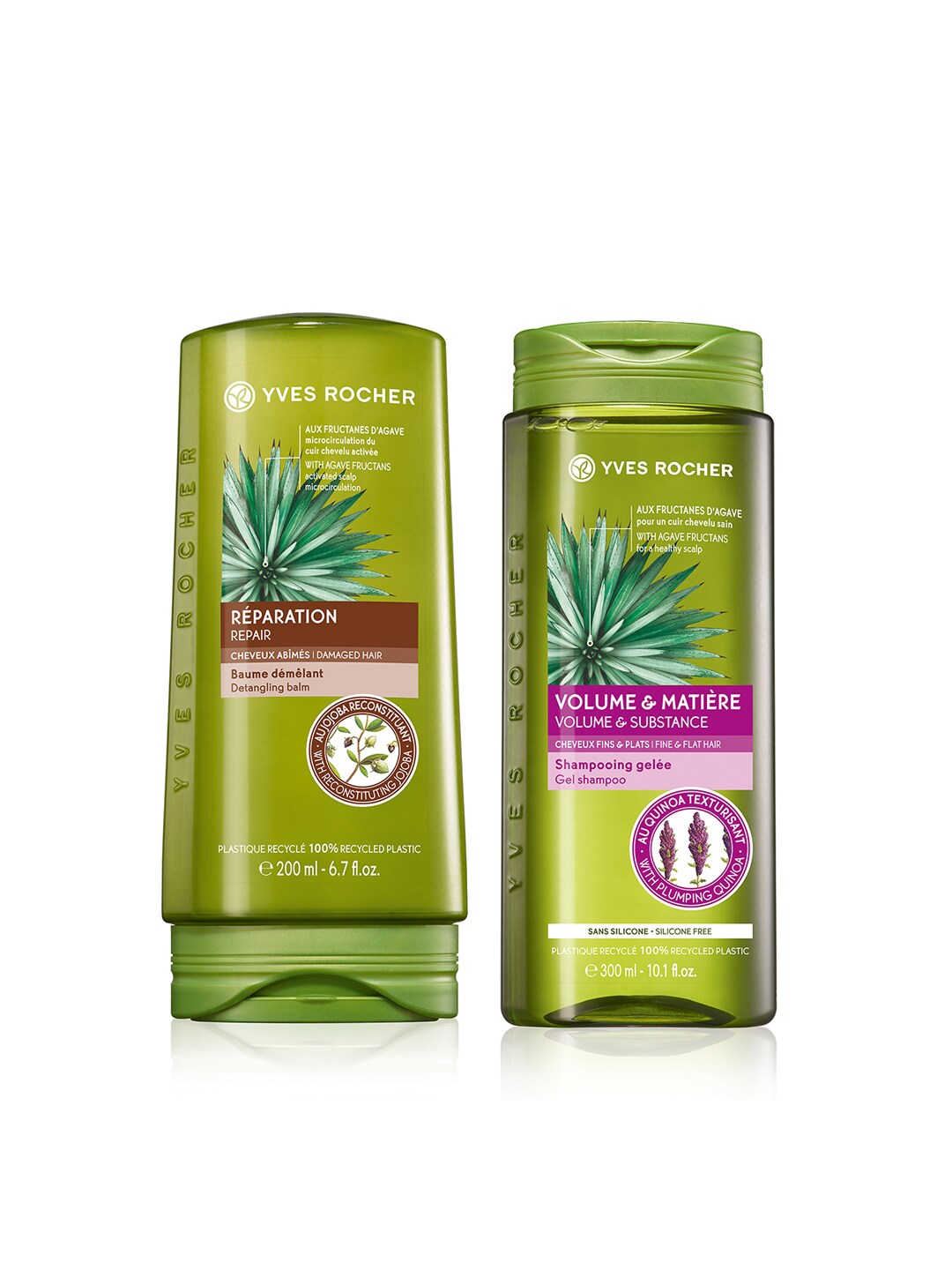 YVES ROCHER Set of Sustainable Gel Shampoo & Balm Conditioner Price in India