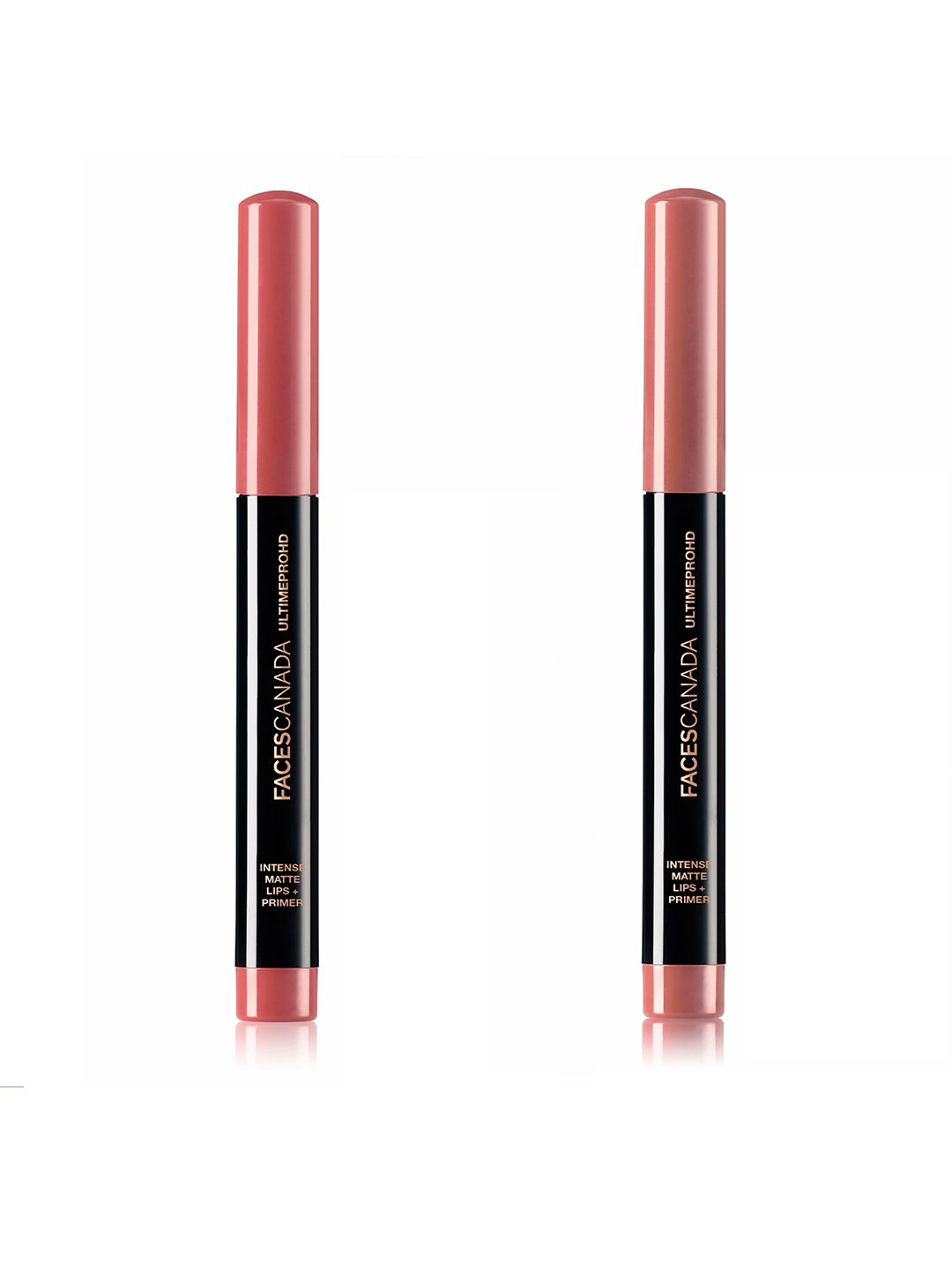 FACES CANADA Set of 2 UltimePro HD Intense Matte Lipsticks Price in India