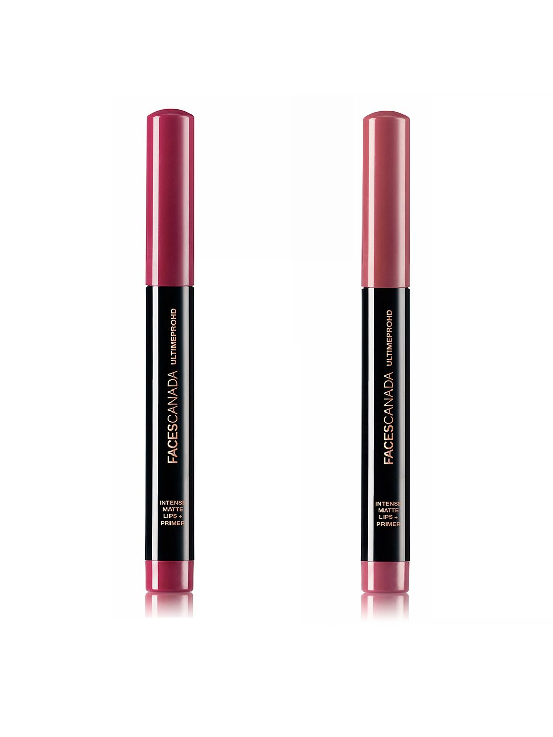 FACES CANADA Set of 2 UltimePro HD Intense Matte Lipsticks Price in India