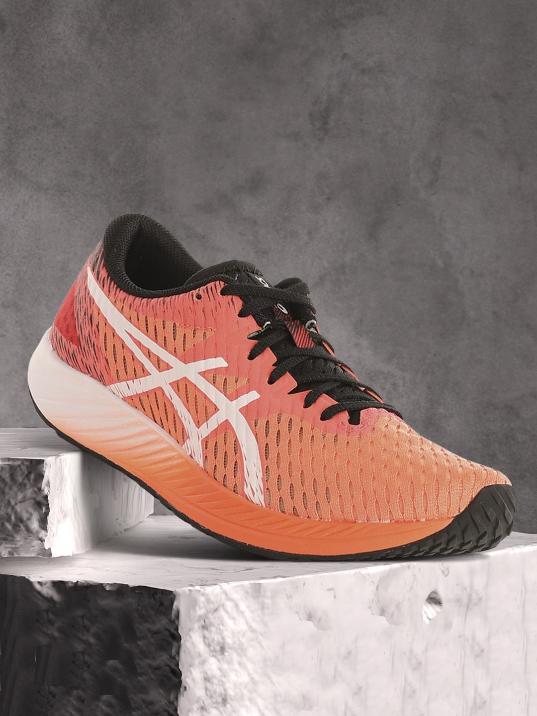 ASICS Women Orange Running Non-Marking Shoes HYPER SPEED Price in India