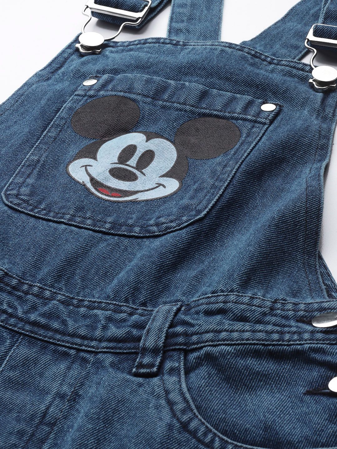 Buy Kook N Keech Disney Women Blue Pure Cotton Mickey Mouse Print