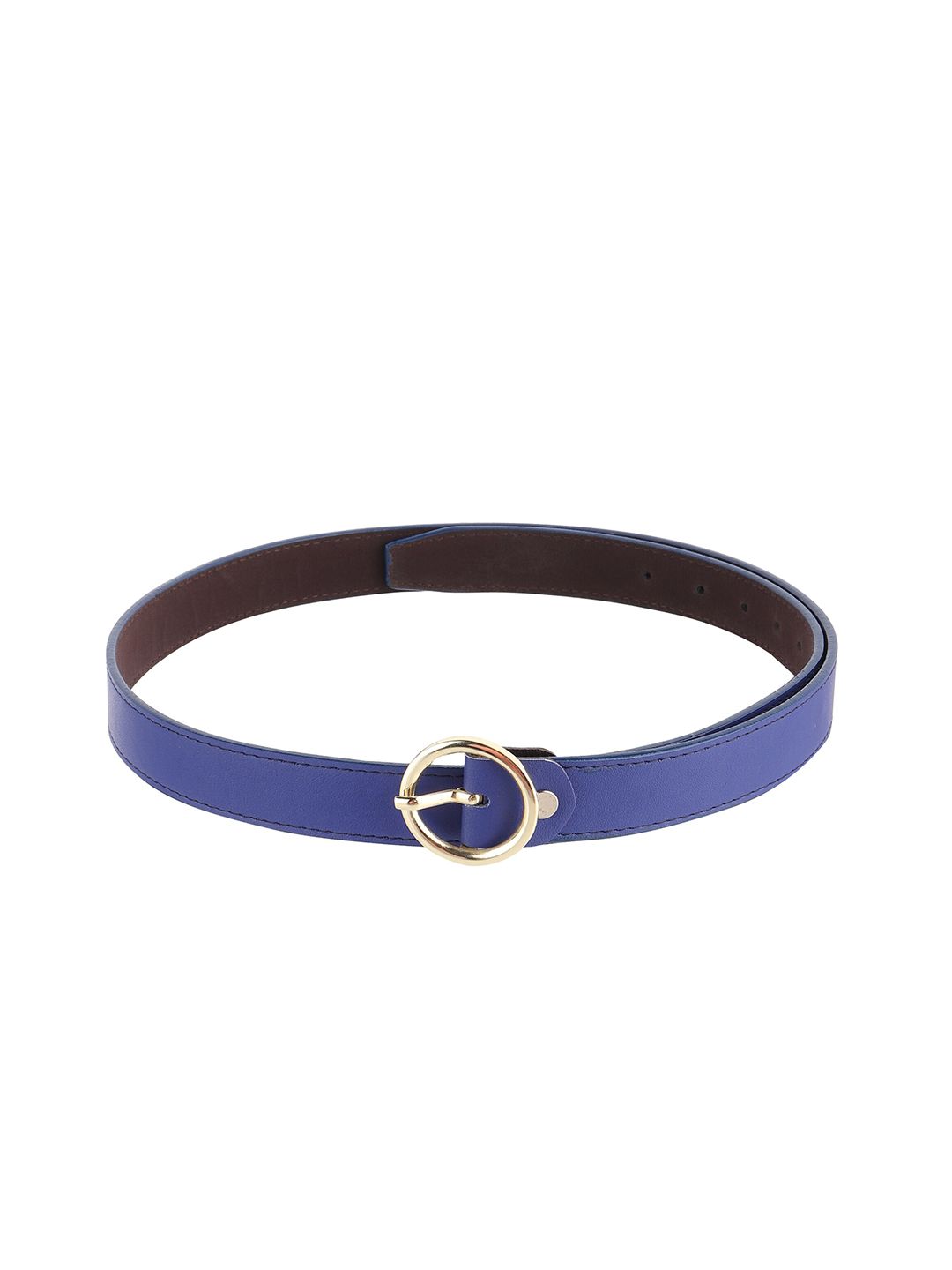 Calvadoss Women Blue Solid Belt Price in India