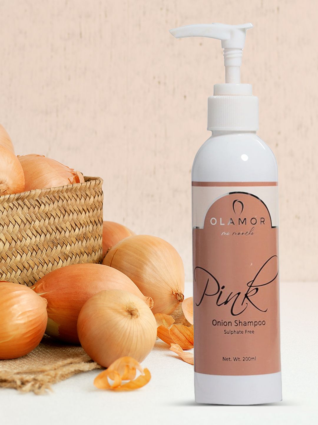 OLAMOR Pink Onion Hair Growth Shampoo 200 ml Price in India