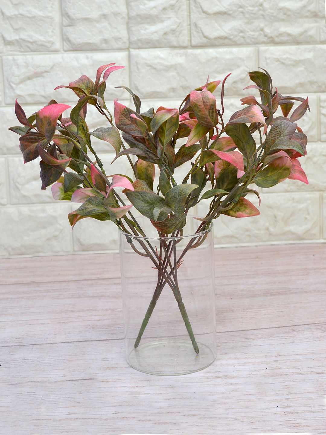 fancy mart Pink Set of 2 Artificial Plant Brazilian Joyweed Bunch without Pot Price in India