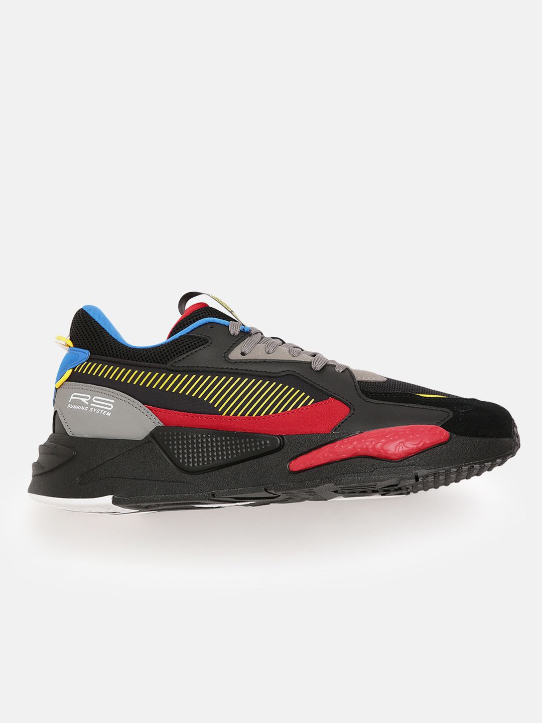 Buy Puma Unisex Black & Red Colourblocked RS-Z BP Sneakers