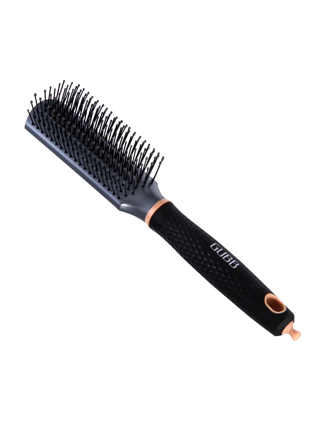 GUBB Unisex Black Elite Range Styling Hair Brush Comb With Pin Price in India
