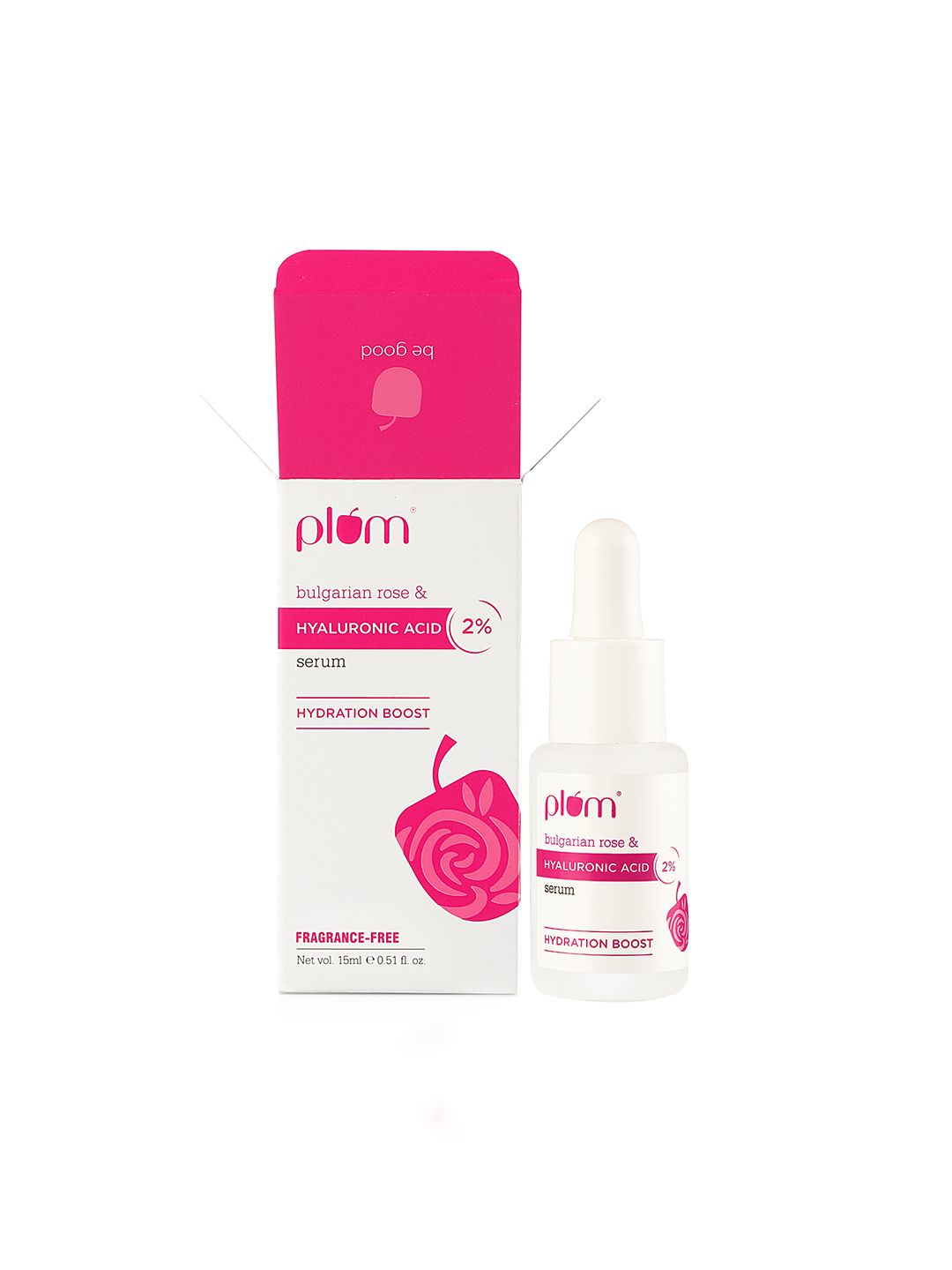 Plum 2% Hyaluronic Acid Face Serum with Bulgarian Rose 15ml