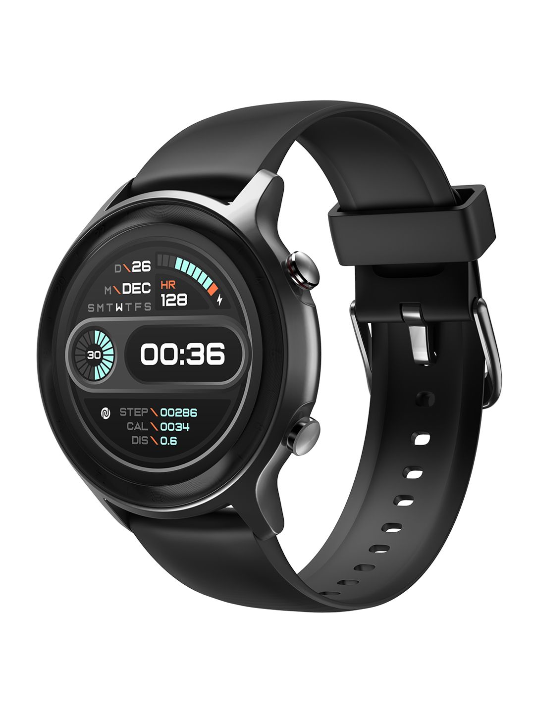 NOISE Fit Active Smartwatch - Robust Black Price in India
