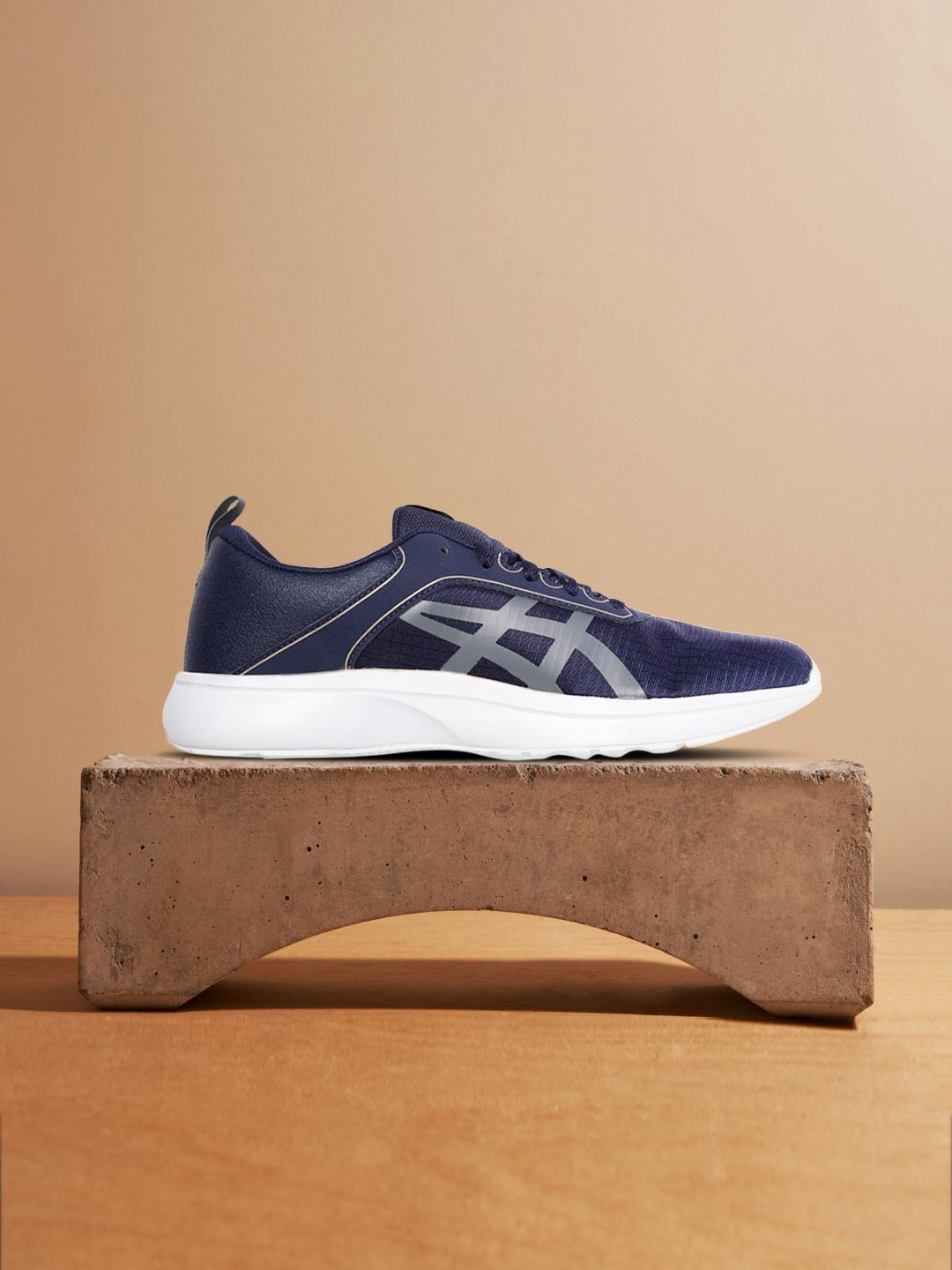 ASICS Unisex Navy Blue Prime Jogger LS Self-Checked Running Shoes Price in India