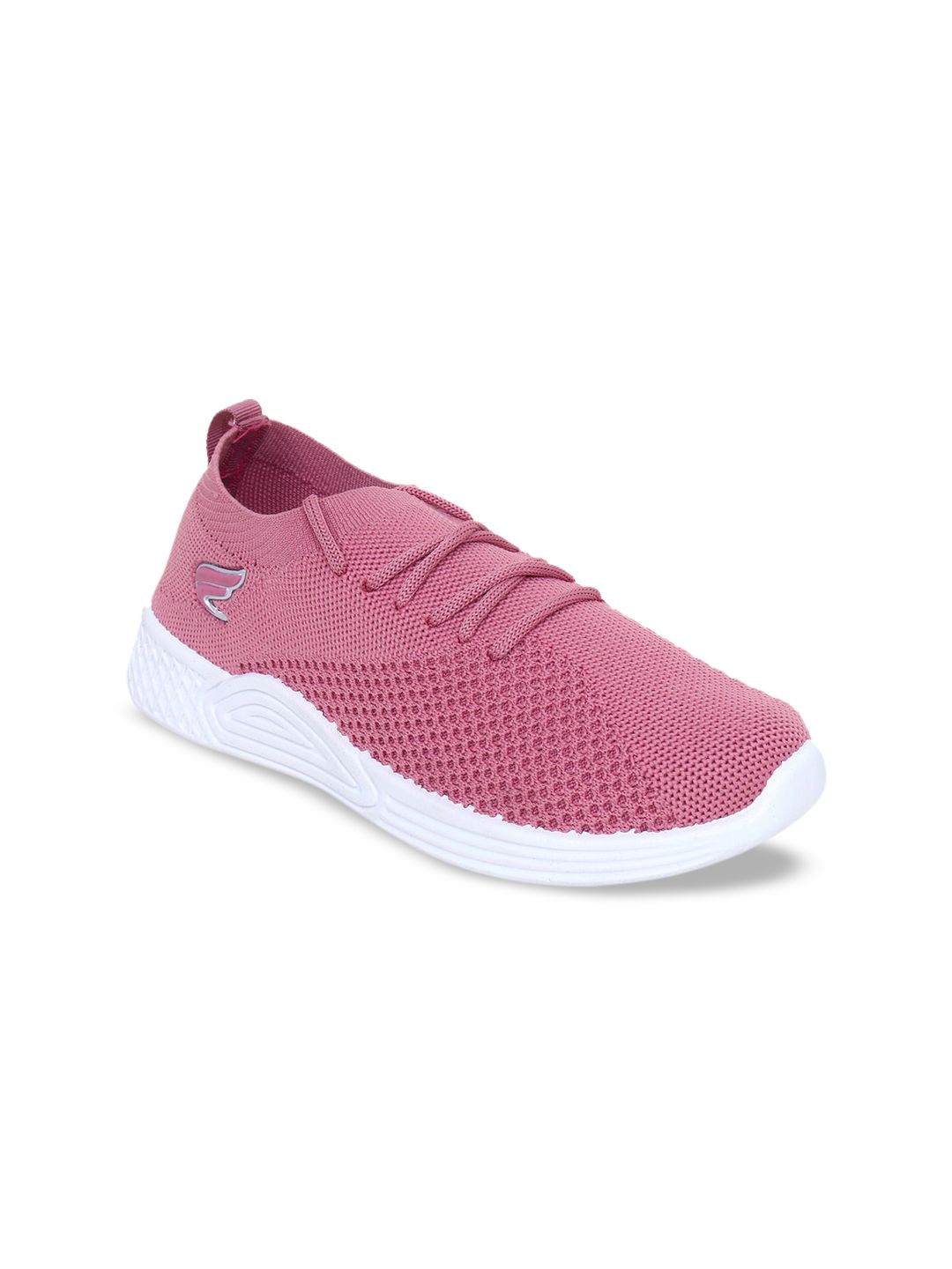 Champs Women Pink Woven Design Sneakers Price in India