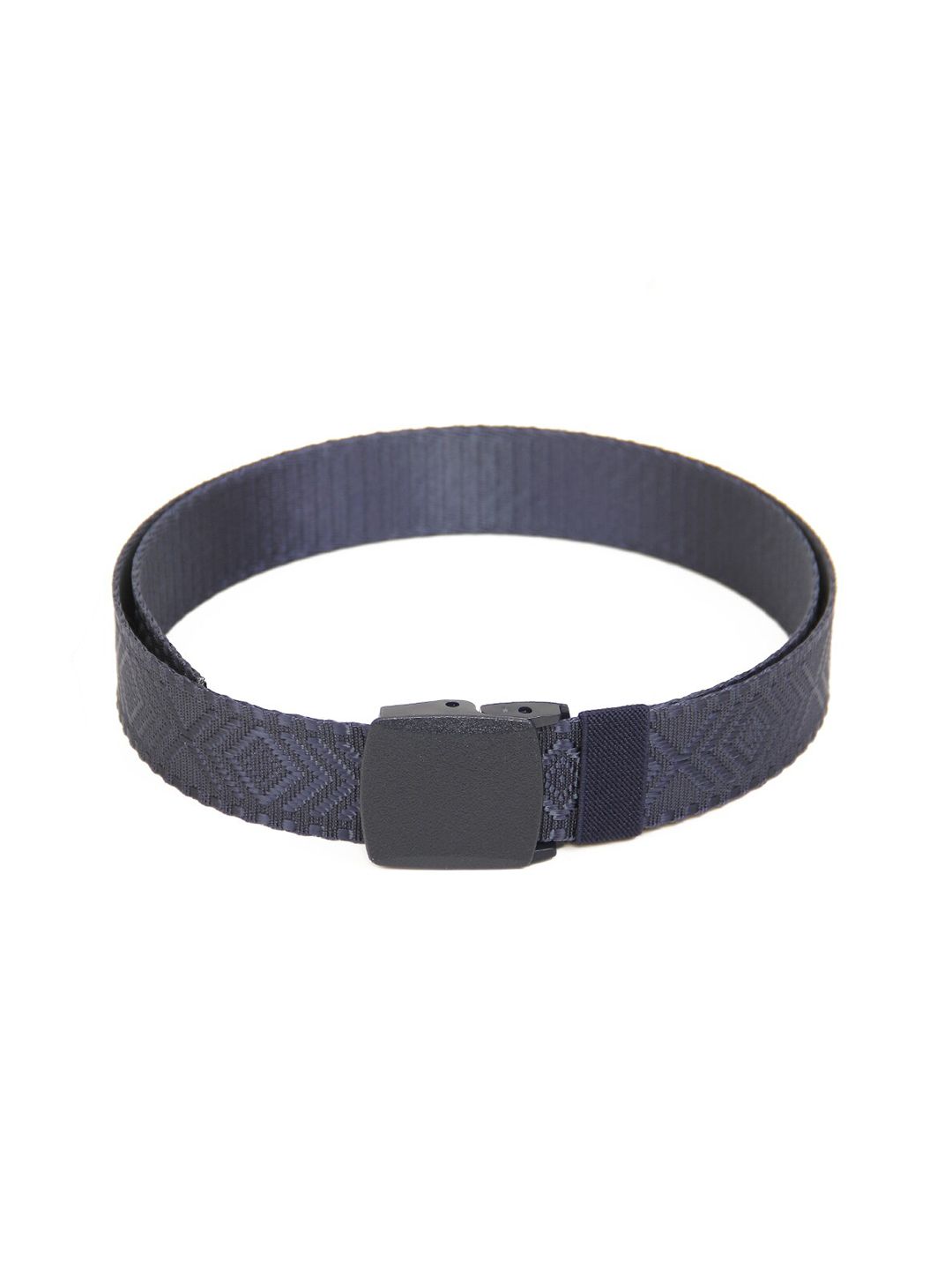 Calvadoss Women Blue Woven Design Canvas Belt Price in India