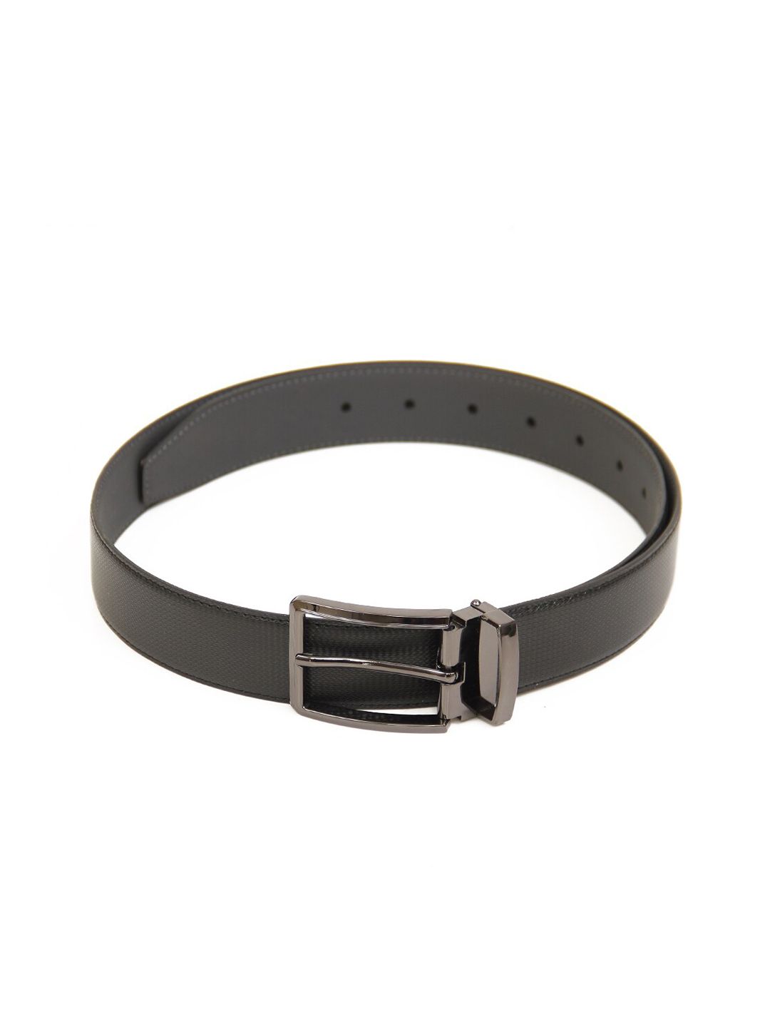 Calvadoss Women Black Textured Belt Price in India