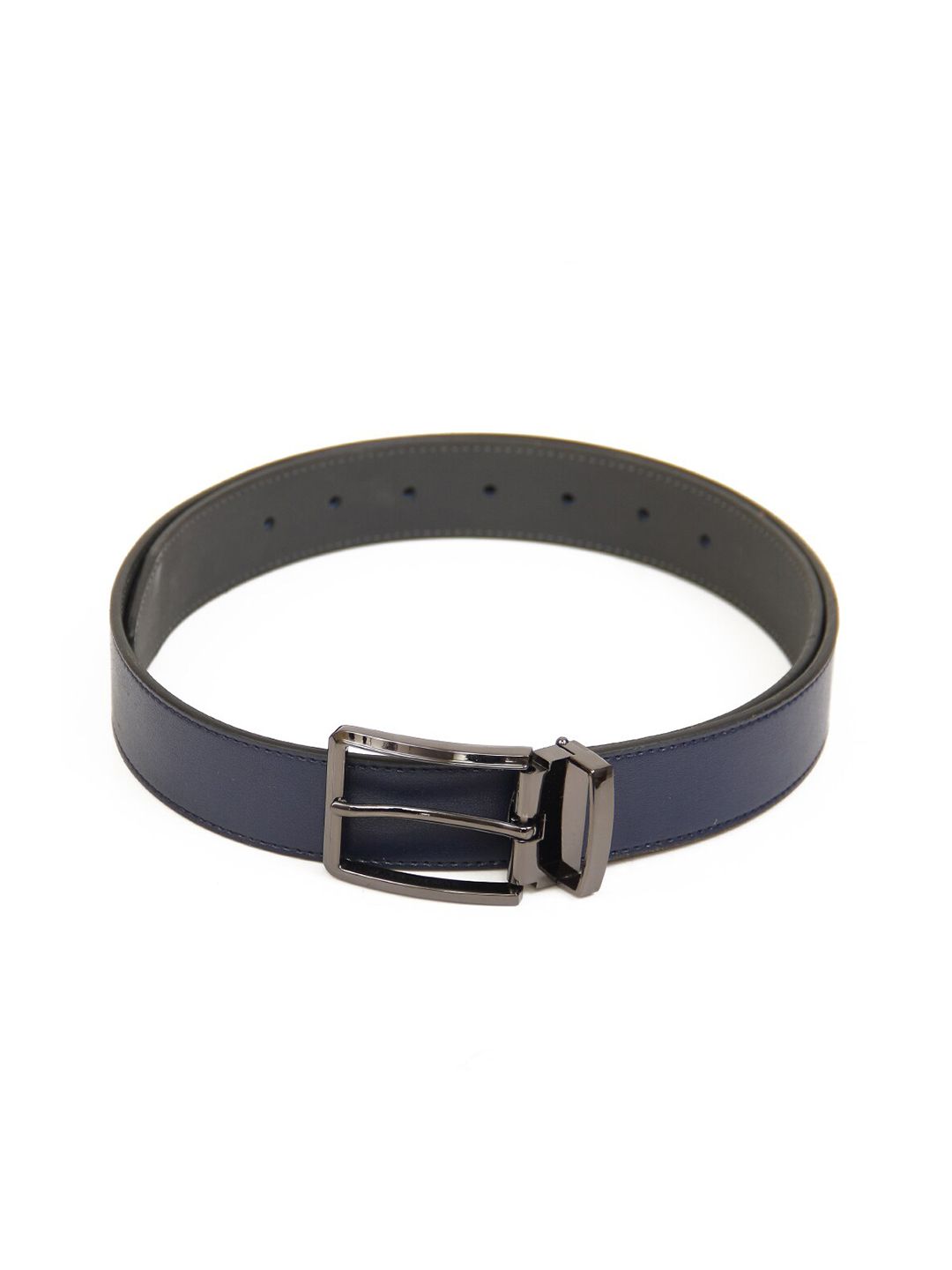 Calvadoss Women Navy Blue Textured PU Belt Price in India