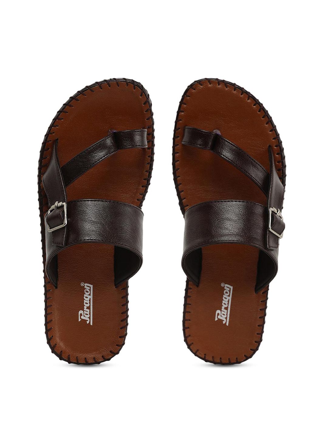 Paragon Men Brown u0026 Tan Comfort Sandals - Price History