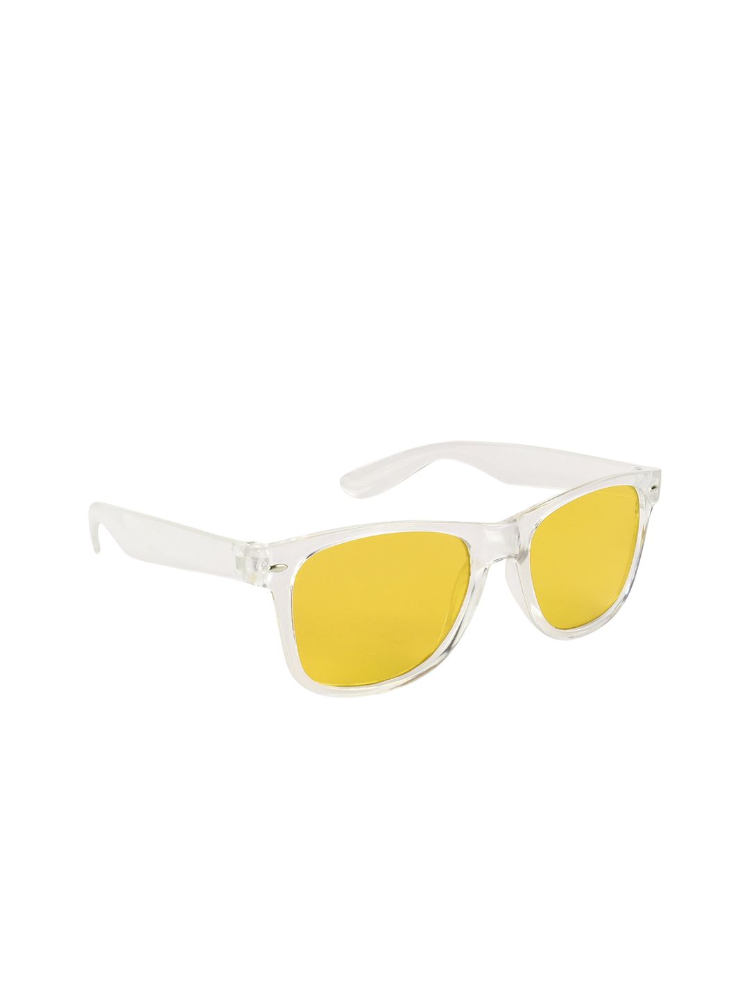 NuVew Unisex Yellow UV Protected Wayfarer Sunglasses Price in India