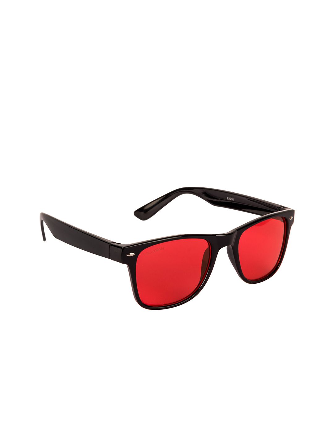 NuVew Unisex Red UV Protected Wayfarer Sunglasses 16048-22-NW-82230 Price in India