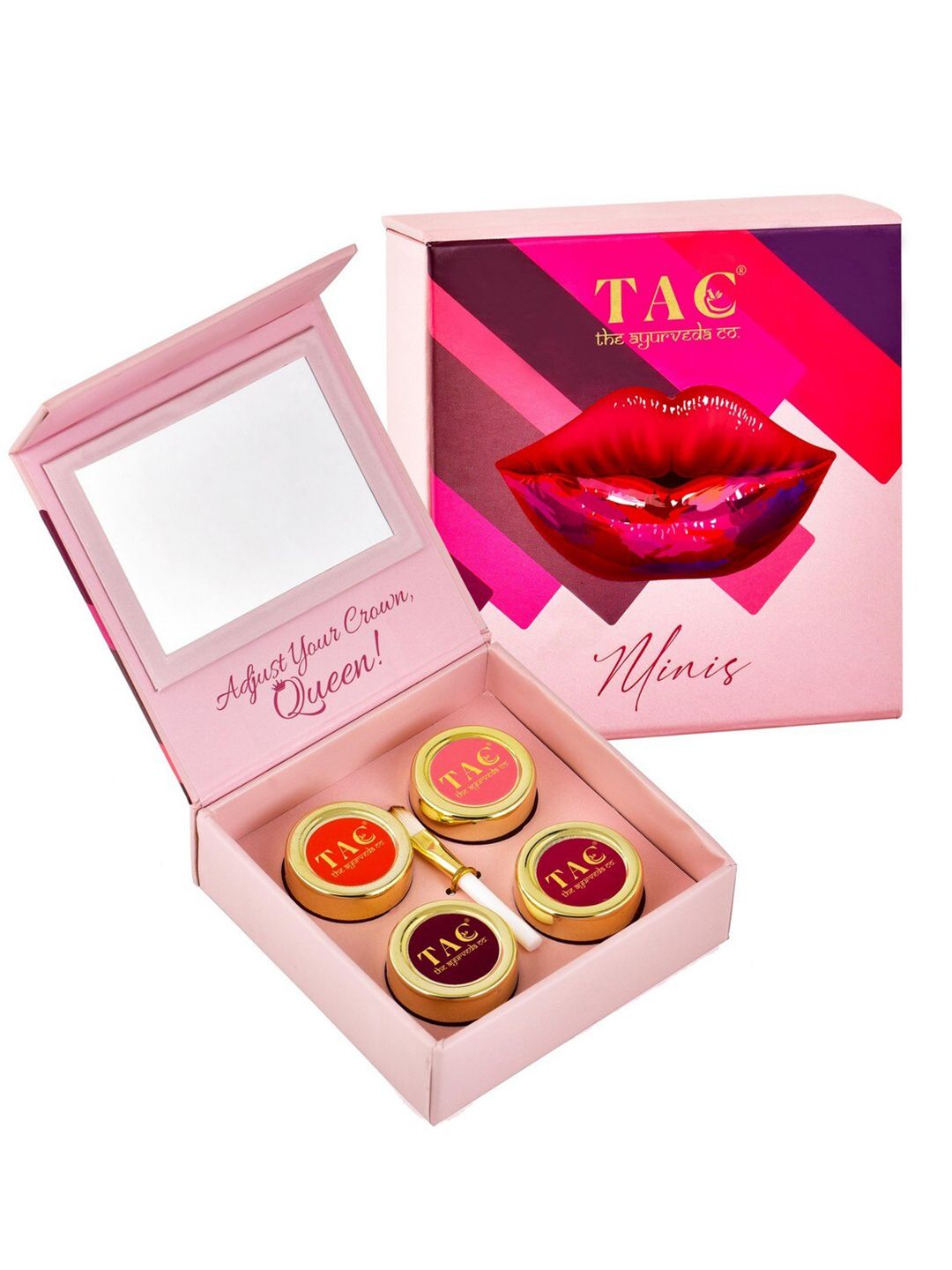 TAC- The Ayurveda Co. Womens Lip & Cheek Tint  Minis Gift Boxes Price in India
