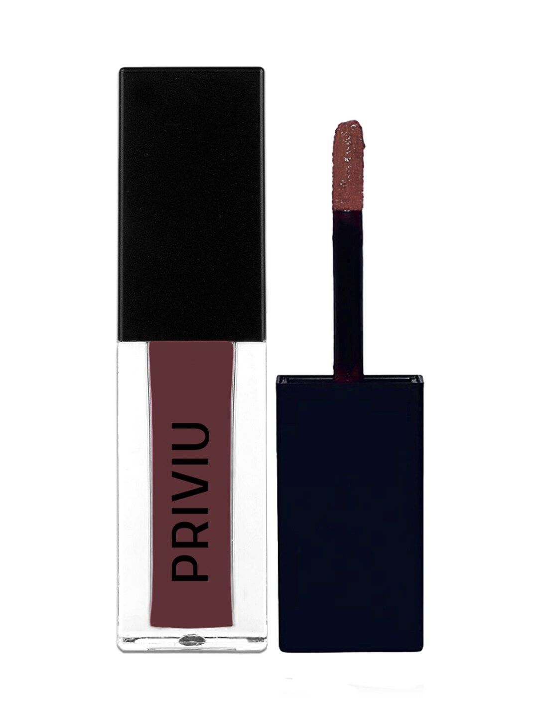 PRIVIU All Day Matte Liquid Lipstick-Mocha Truffle Price in India