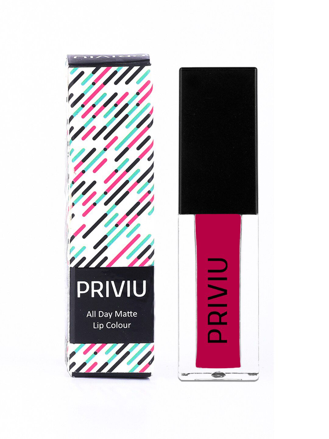 PRIVIU All Day Matte Liquid Lipstick - Fuchsia Pink Price in India