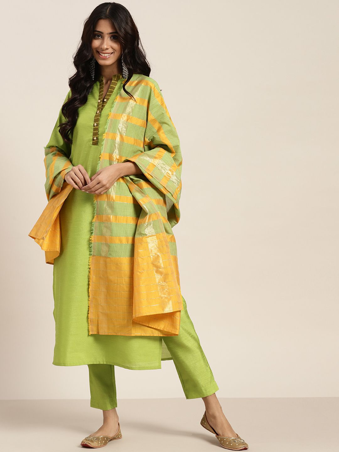 Sangria yellow kurta cheap