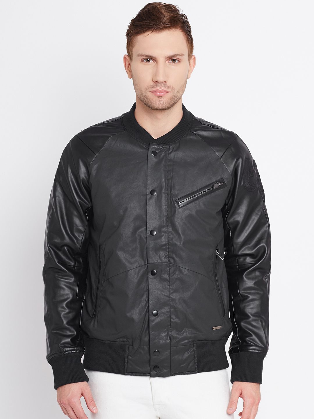United Colors Of Benetton Black Er Jacket