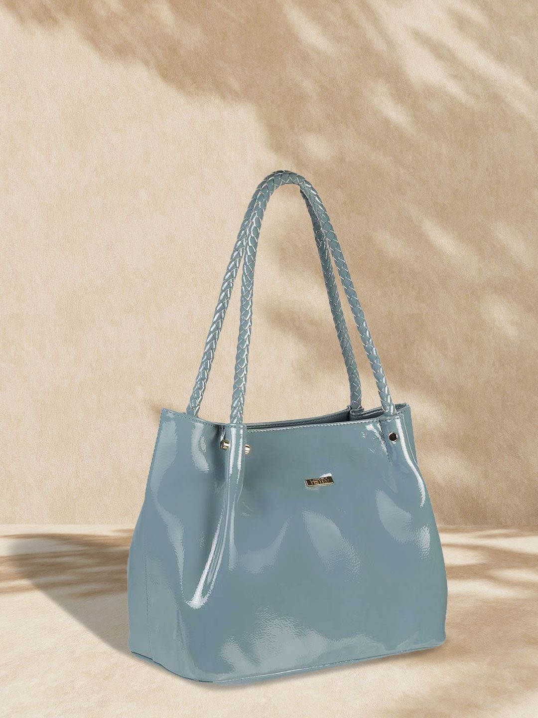 Metro Blue Structured Shoulder Bag Price in India