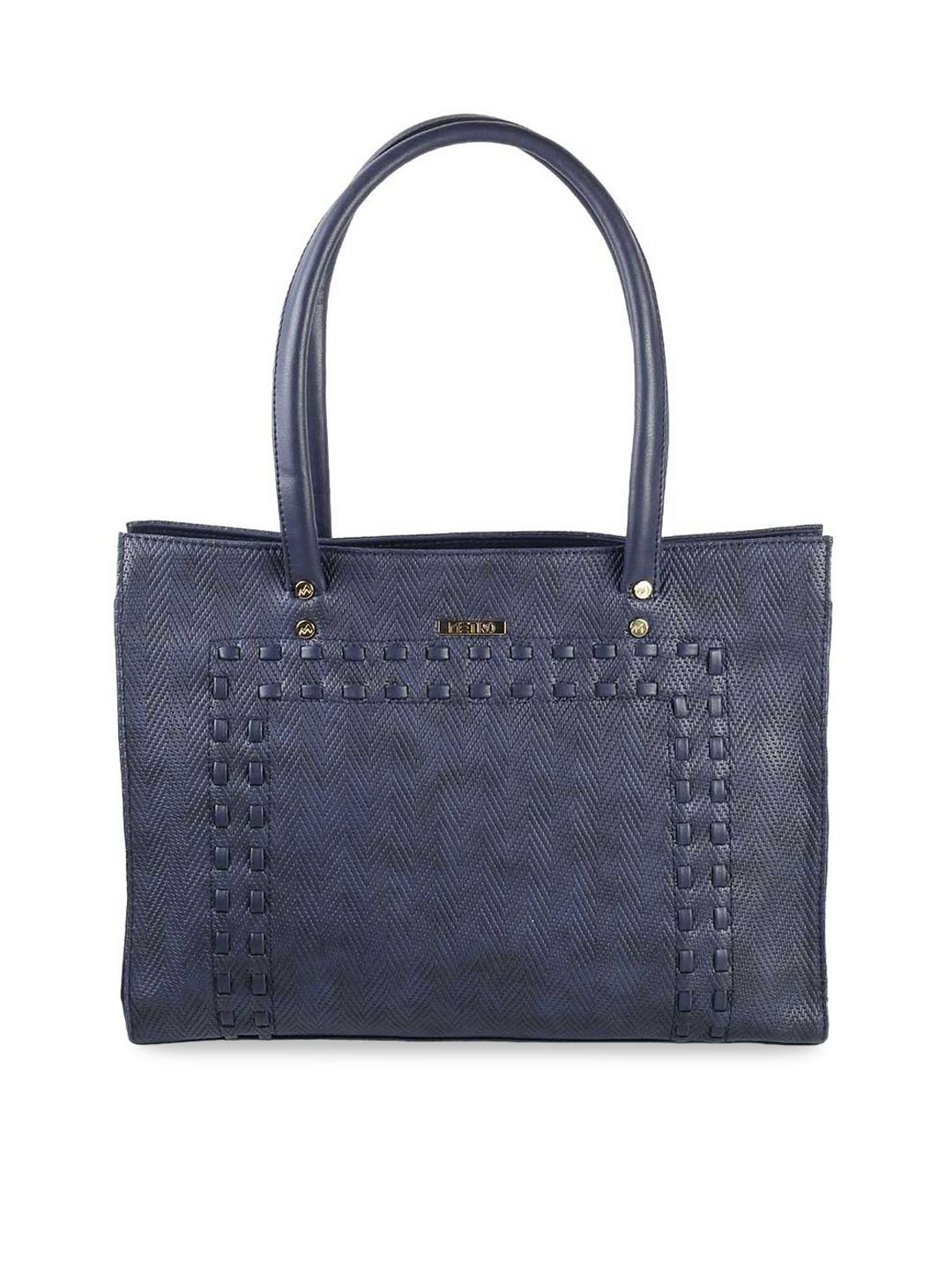 Metro Blue Textured PU Swagger Shoulder Bag Price in India