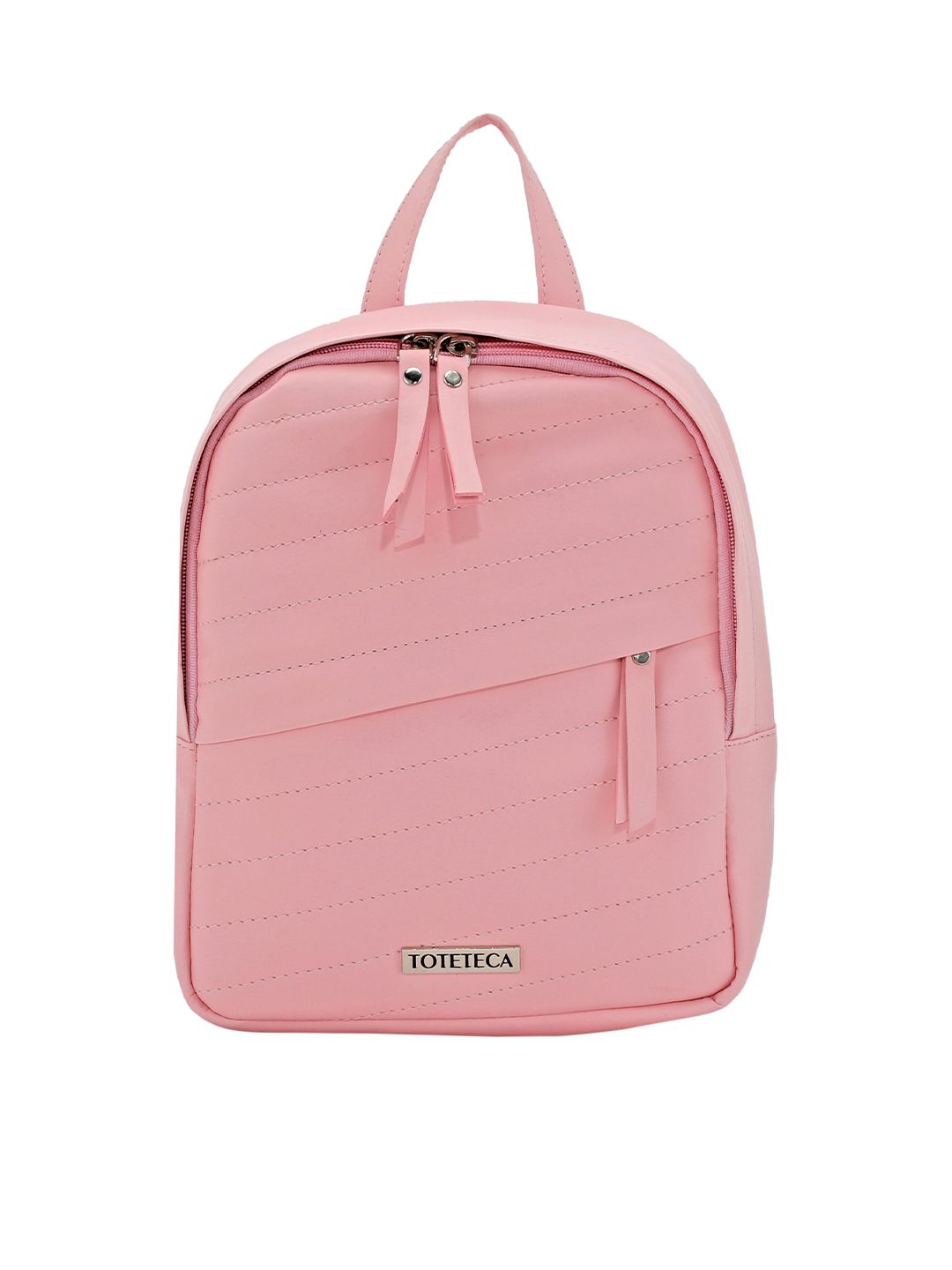 Toteteca Women Pink Chick Backpack Price in India