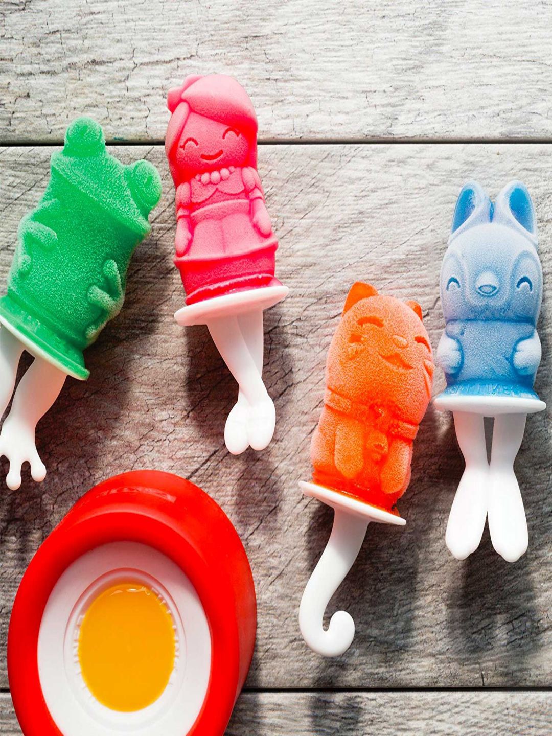 ZOKU Red Kitty Silicon Ice Pop Mould Price in India