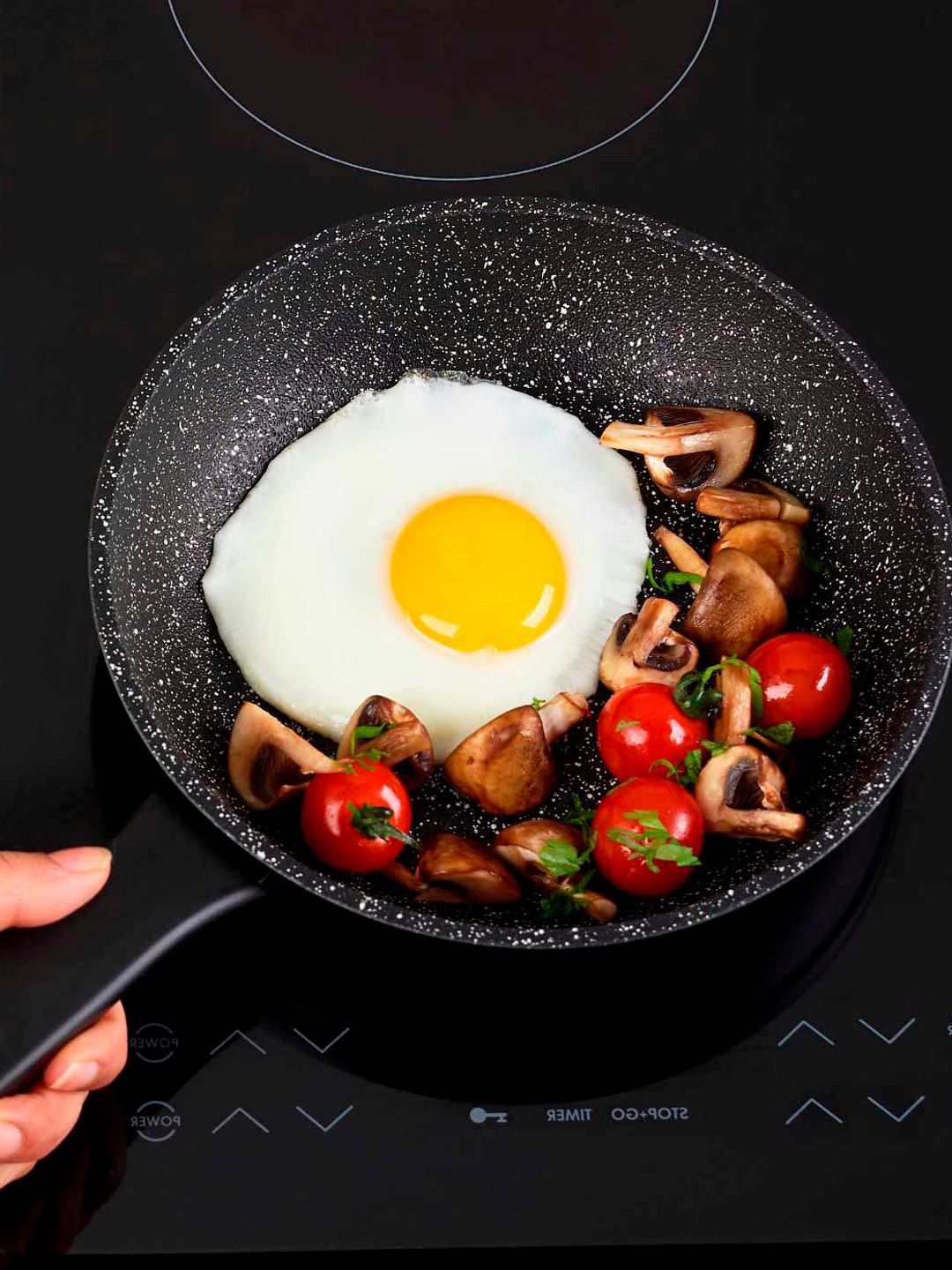 Zyliss Black Frying Pan with Induction Base Price in India