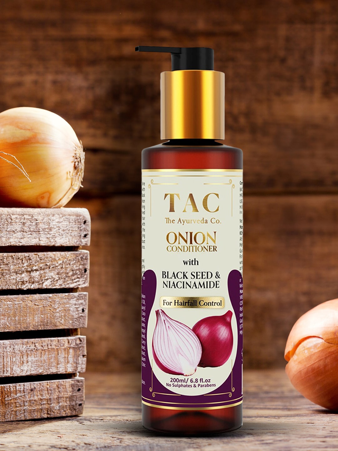 TAC- The Ayurveda Co. Onion with Black Seed & Niacinamide Conditioner 200ml Price in India