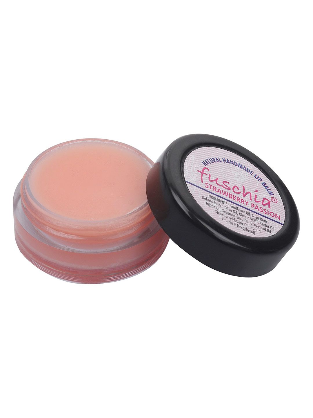 Fuschia Women Nude-Coloured Strawberry Passion Lip Balm 8g Price in India