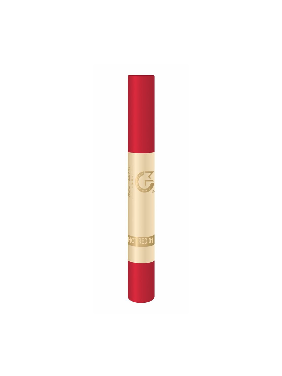 MATTLOOK Women Red Smooth Non-Transfer Lipstick LS1501 - Hot Red 20g Price in India