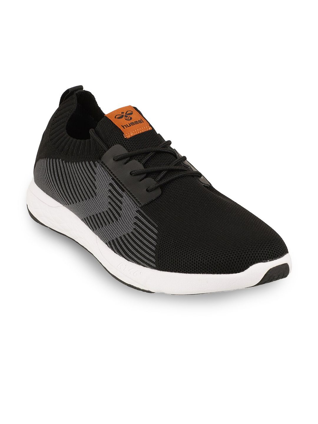 Hummel Unisex Black & Tan Sports Shoes Price in India