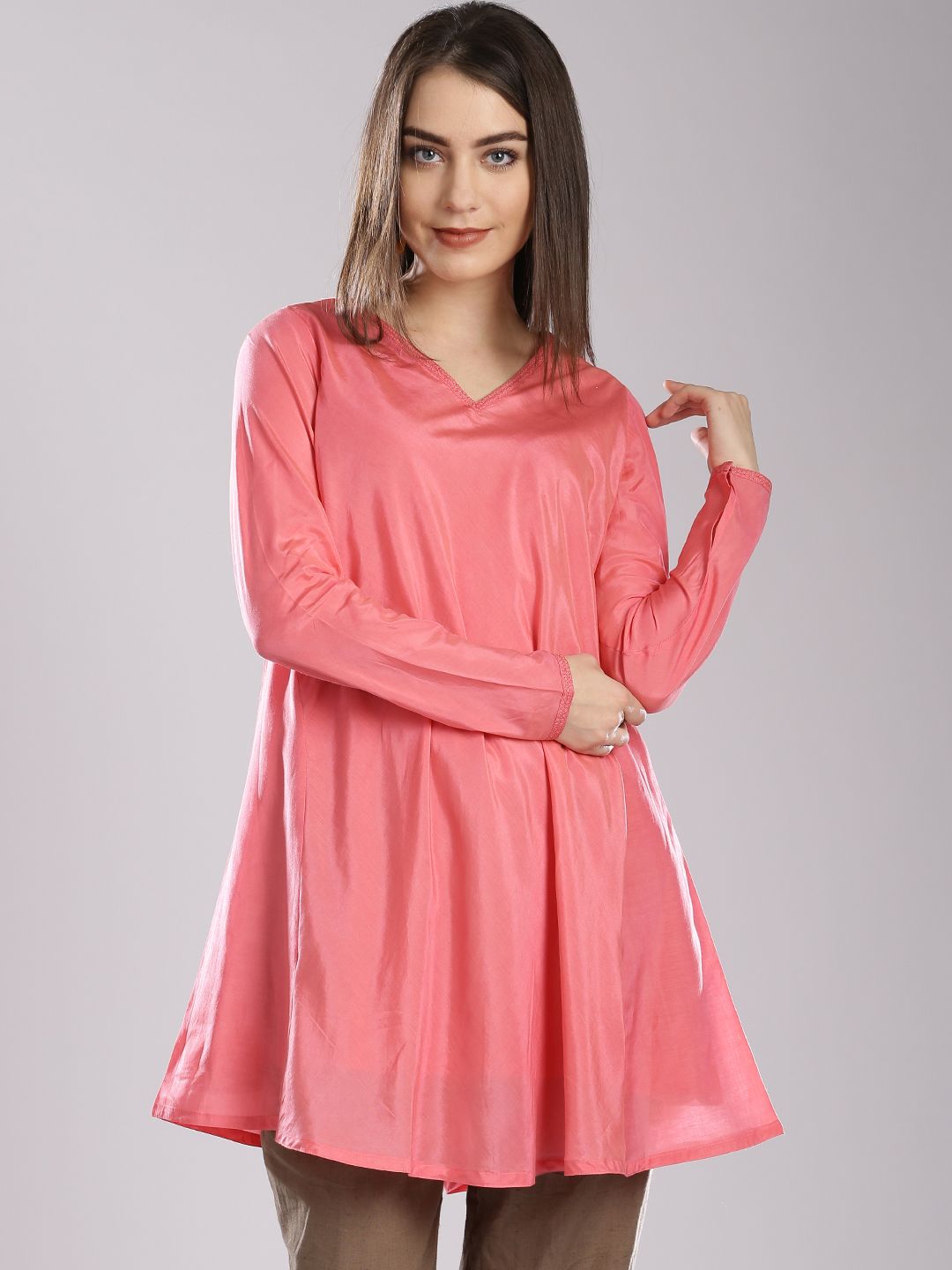 Fabindia Pink Tunic Price in India