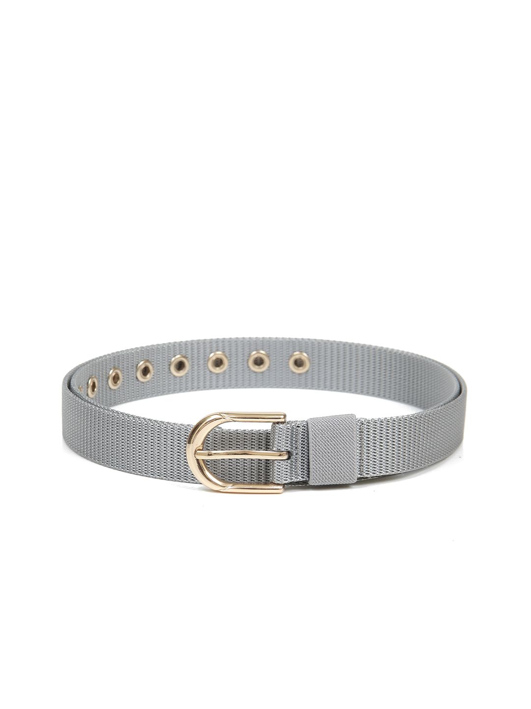 Calvadoss Women Grey Woven Design Belt Price in India