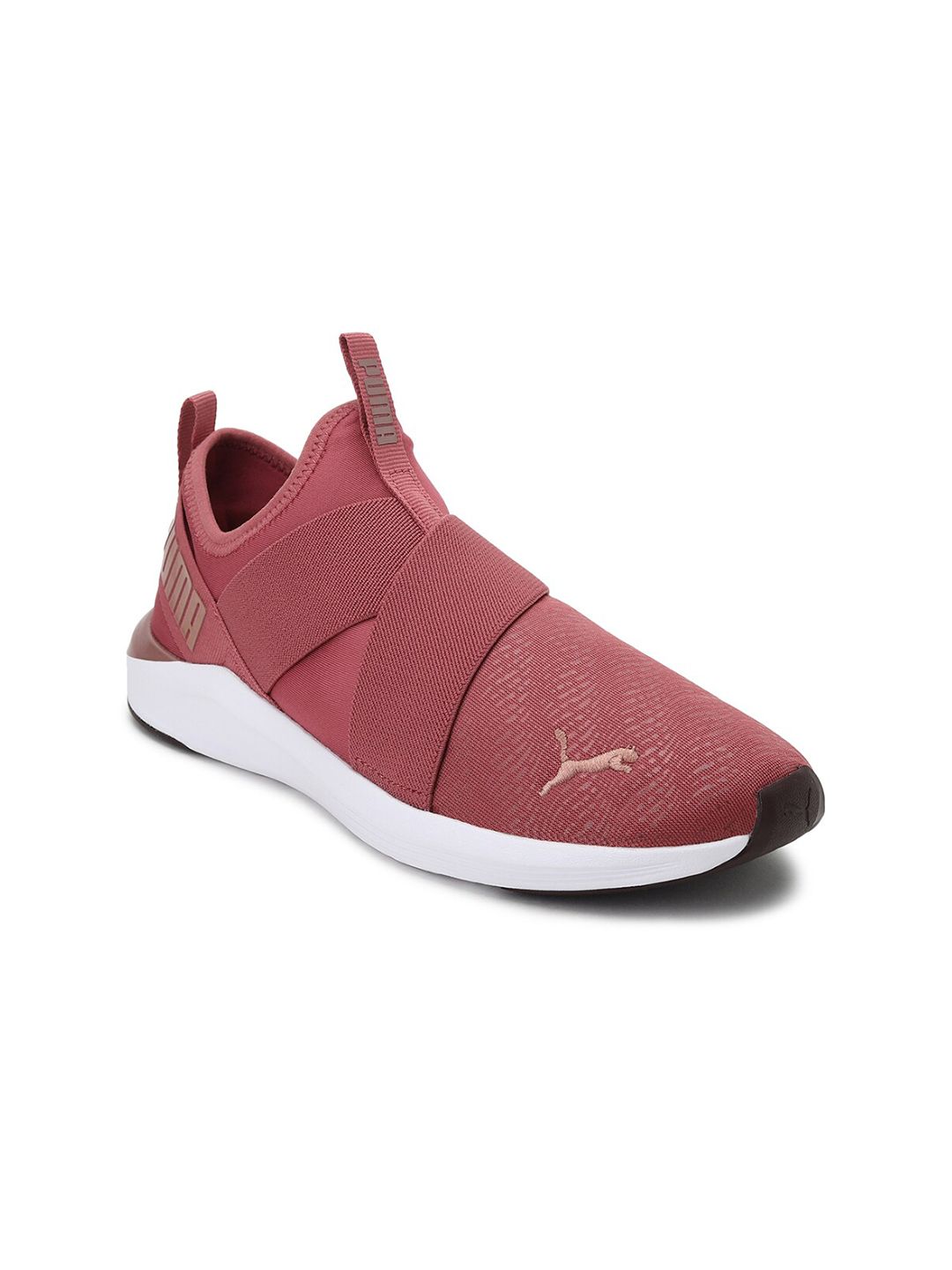 Puma Women Mauve Textile Training or Gym Shoes Price in India