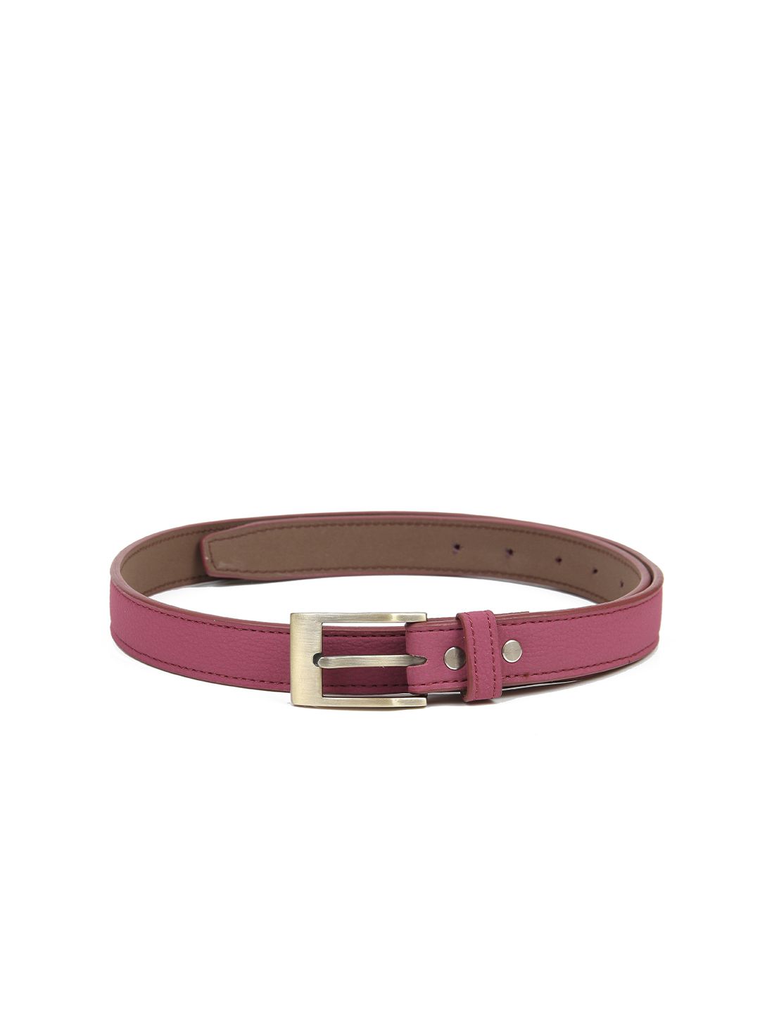 Calvadoss Women Magenta Textured Belt Price in India