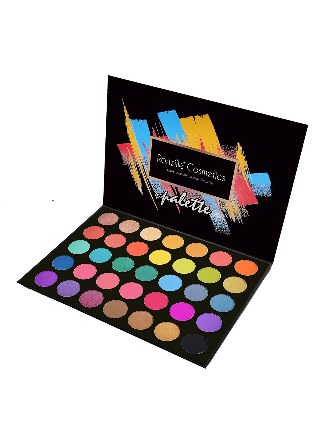 Ronzille Exotic 35 Colors Eyeshadow Palette - 70g Price in India