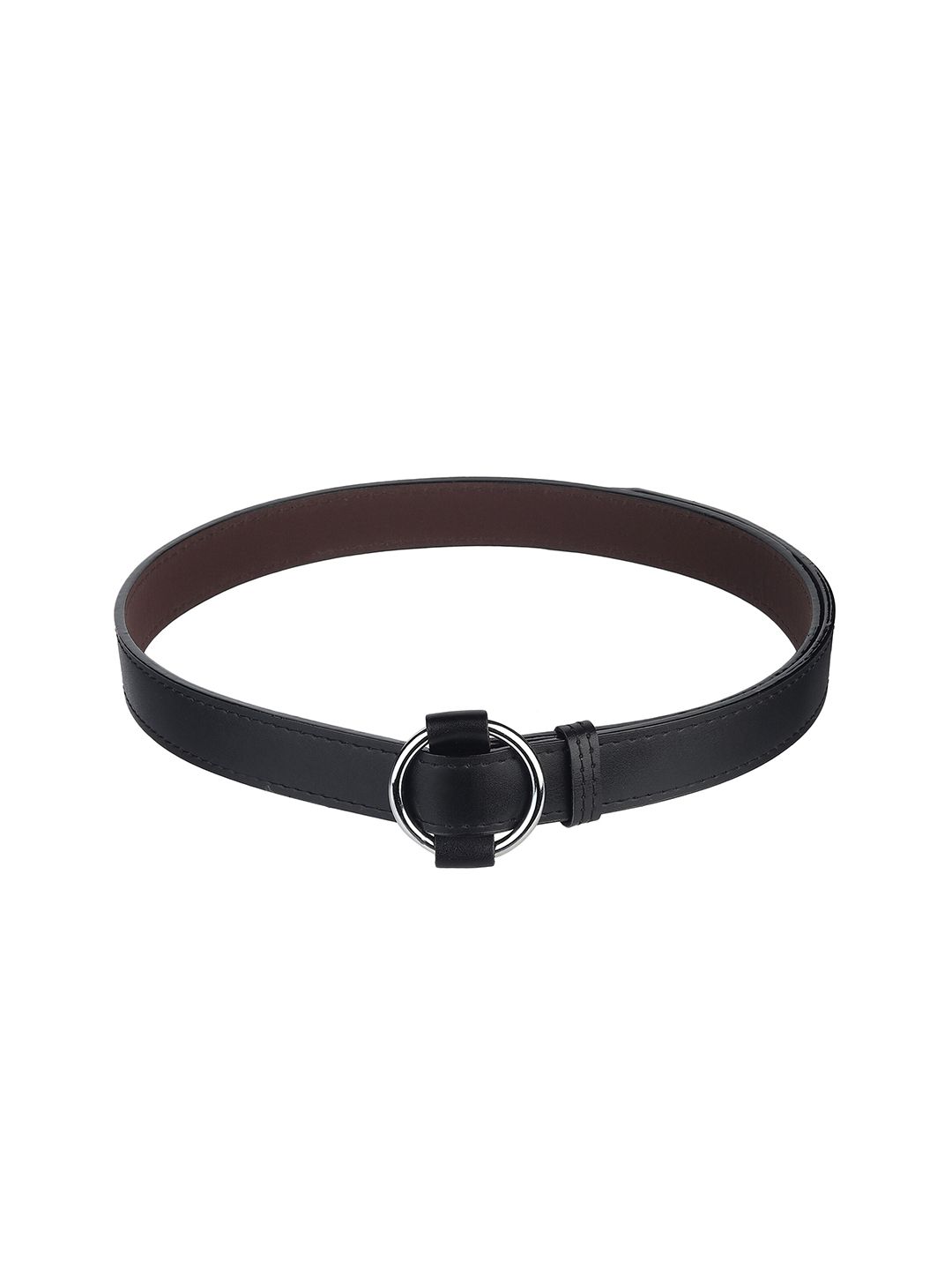 Calvadoss Women Black Solid Belt Price in India