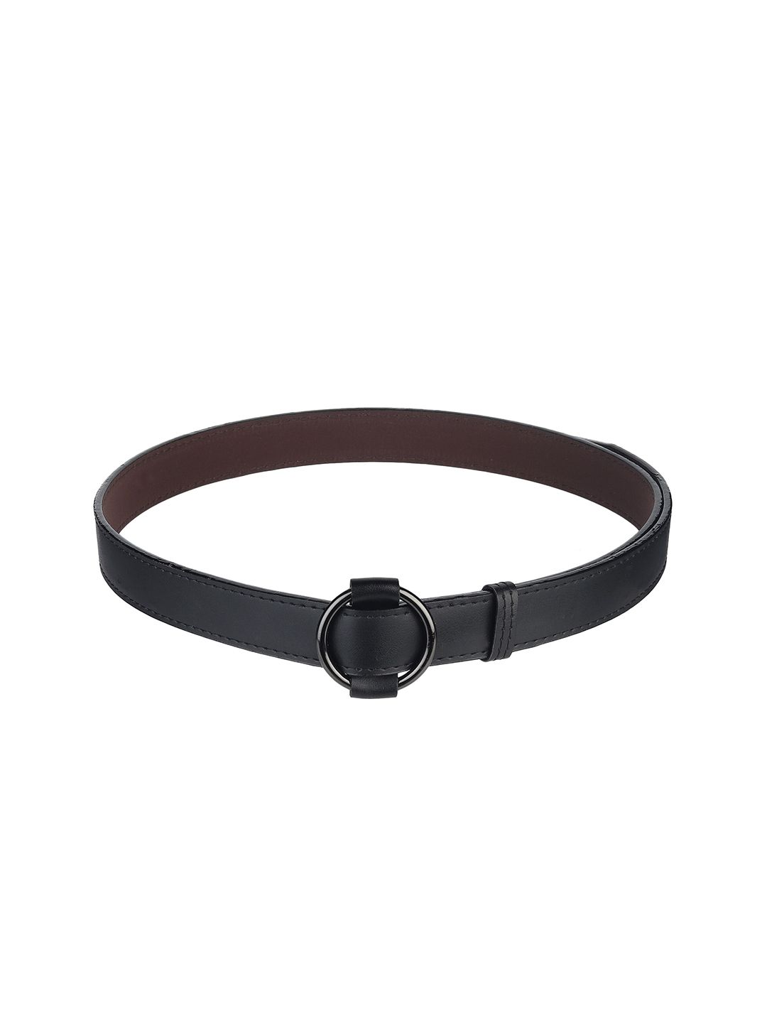 Calvadoss Women Black Solid Belt Price in India