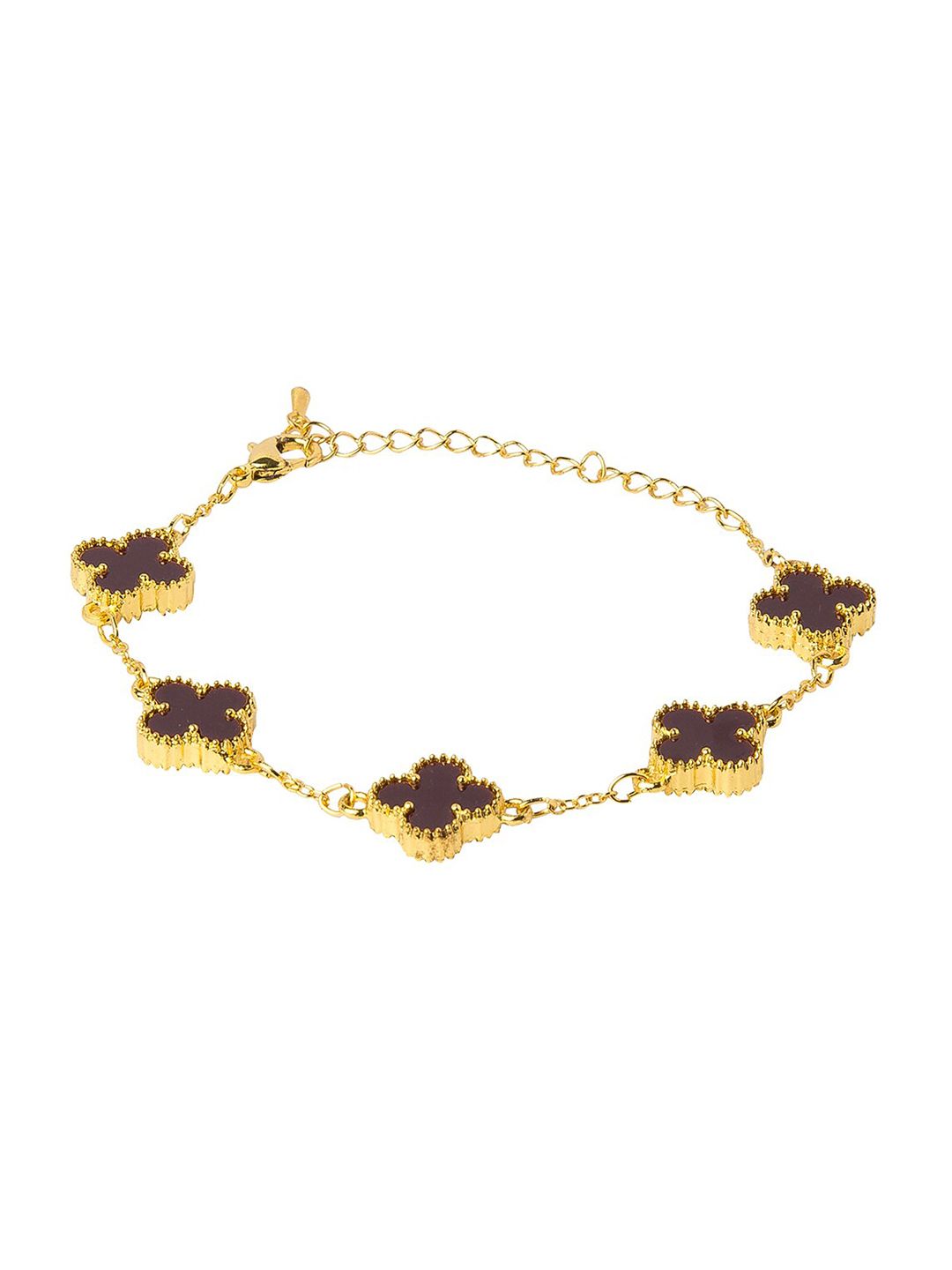 Moon Dust Women Gold Plated Bracelet Price in India