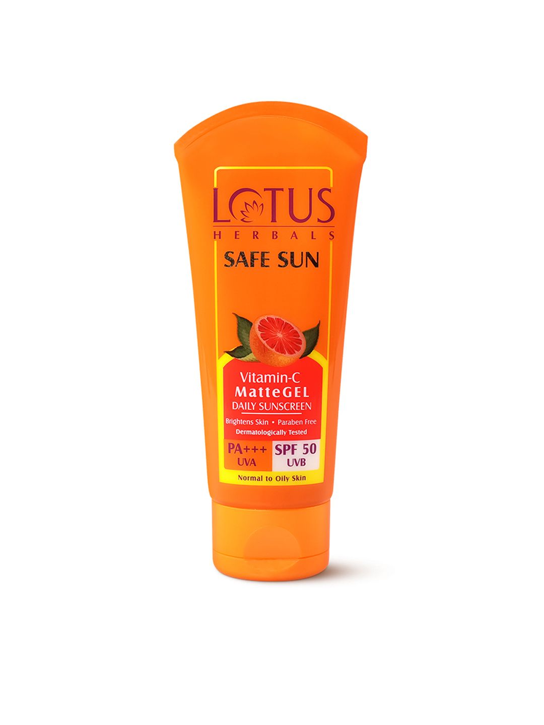 Lotus Herbals Safe Sun Vitamin-C MatteGEL SPF50 Daily Sunscreen - 100 g