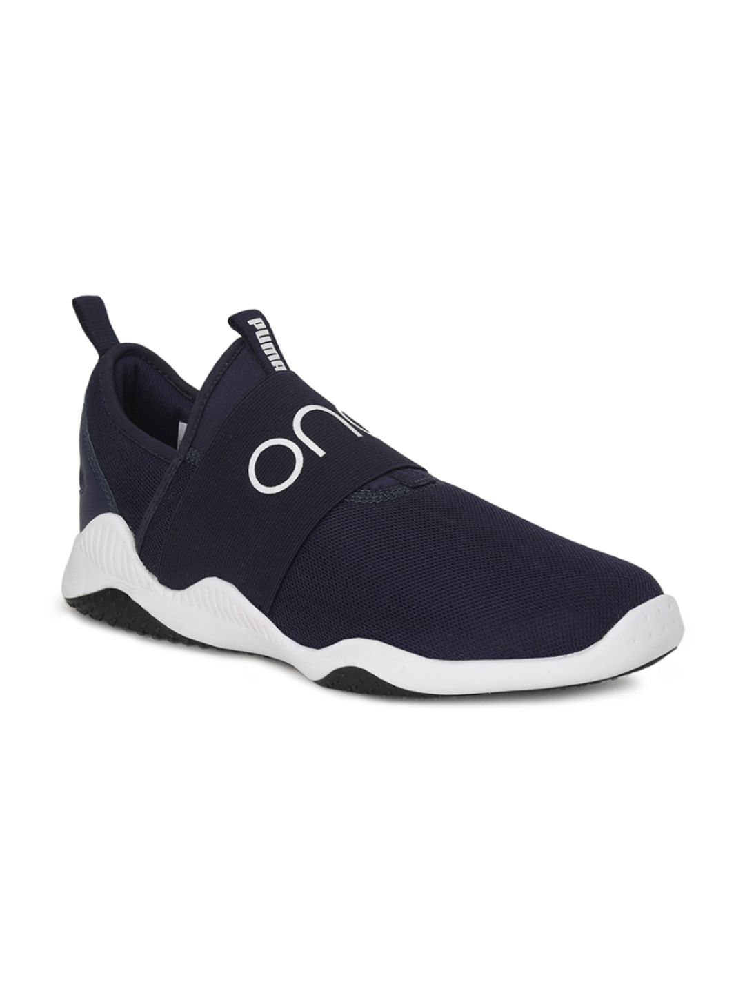 one8 x PUMA Men Navy Blue Focus One8 IDP Slip-on Running Shoes