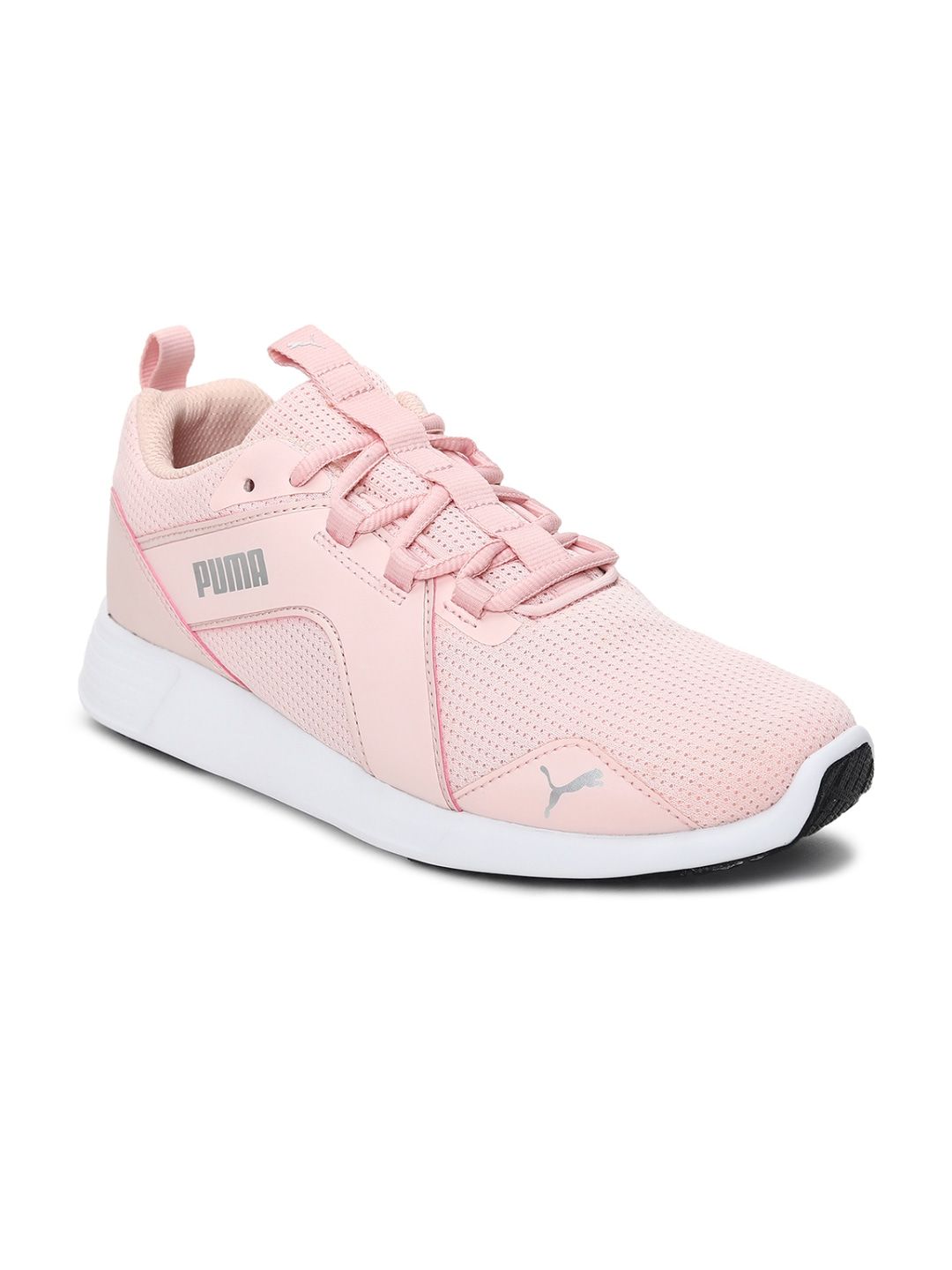 Puma Women Pink Solid Sneakers Price in India